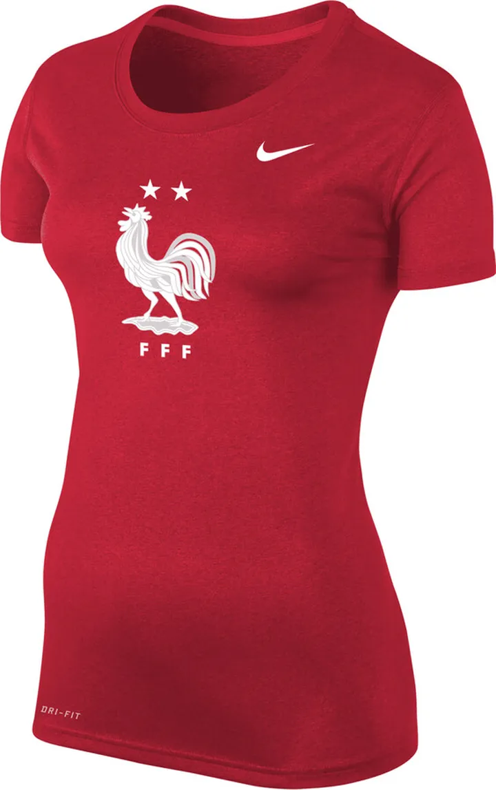 FFF Legend Nike Women's Dri-FIT T-Shirt in Red