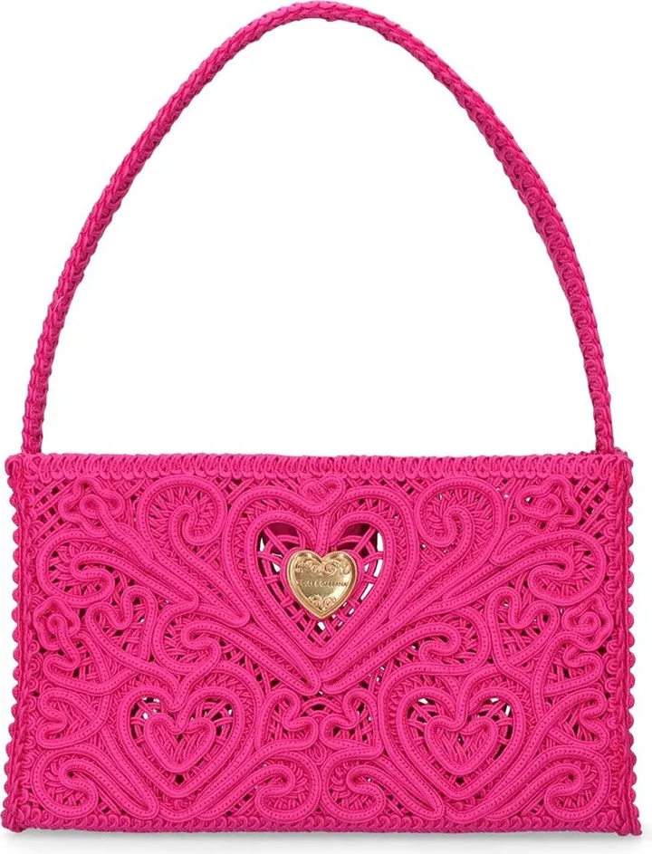 Mini Beatrice macramé shoulder bag
