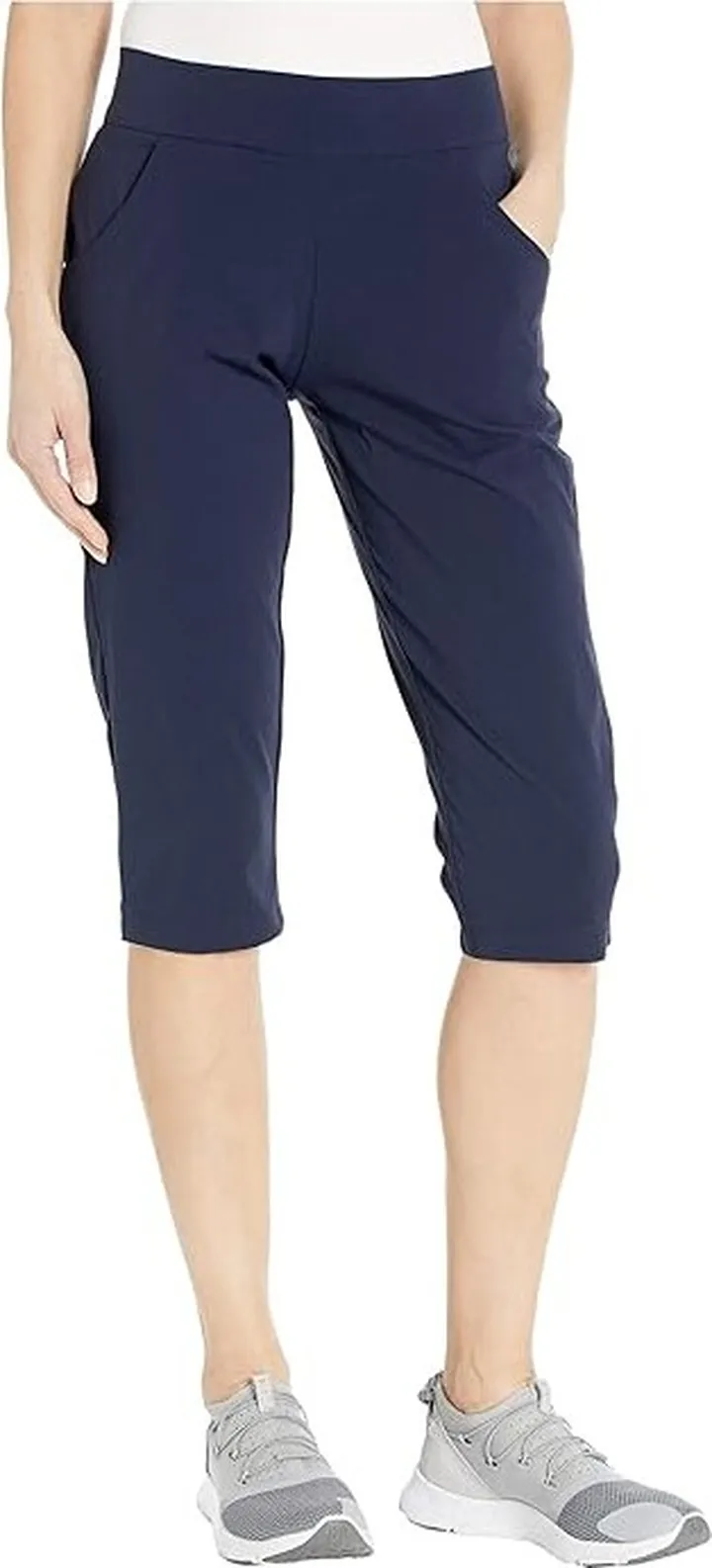 Columbia Anytime Casual Capris (Dark Nocturnal) Women's Casual Pants