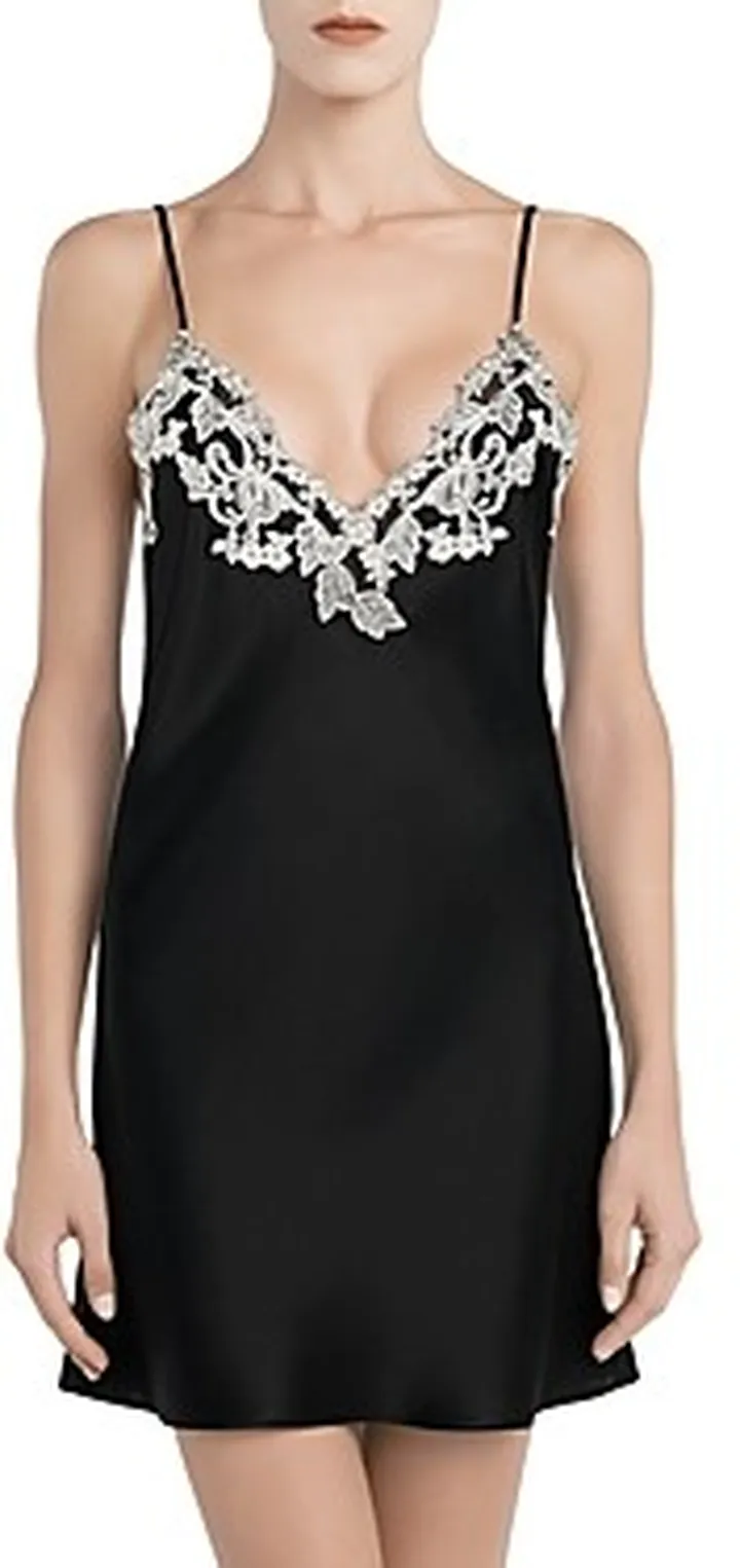 La Perla Maison Short Satin Nightgown