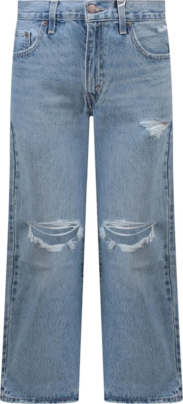 Baggy BootCut jeans with iconic logo tag