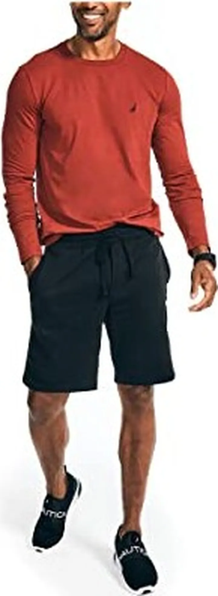 Nautica Men's 9" Solid Fleece Short