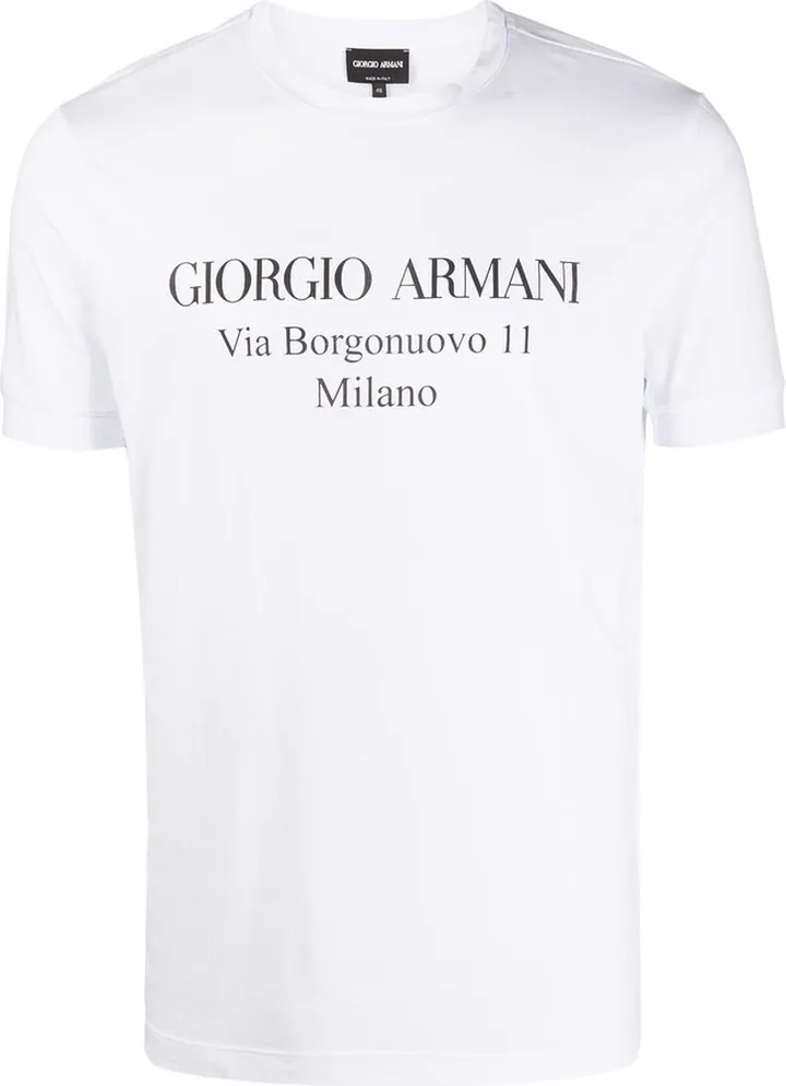 logo print T-shirt