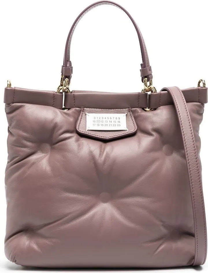 Glam Slam quilted tote bag