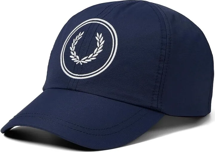 Fred Perry Circle Branded Ripstop Cap (Navy) Caps
