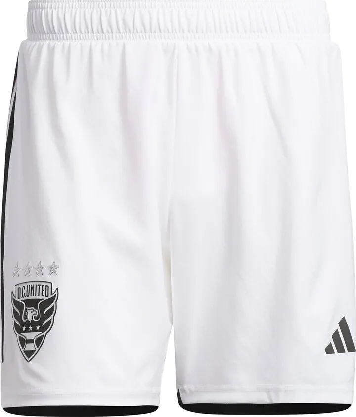 Men's adidas White D.c. United Aeroready Authentic Shorts