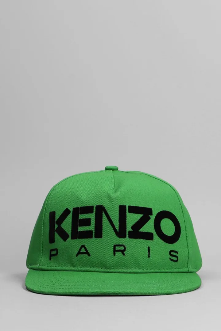 Hats In Green Cotton