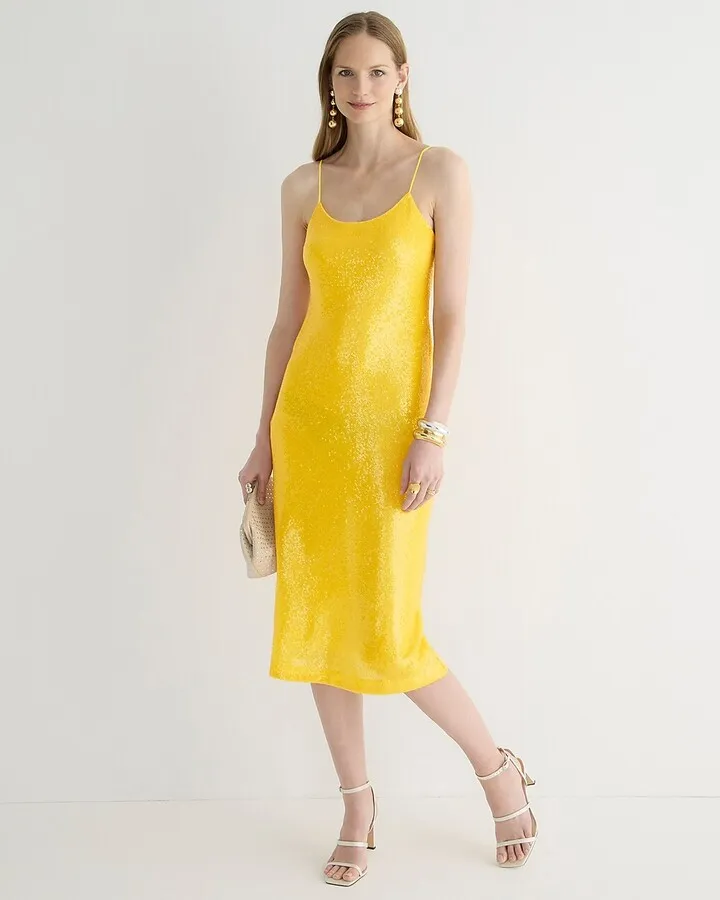 Sequin Gwyneth slip dress