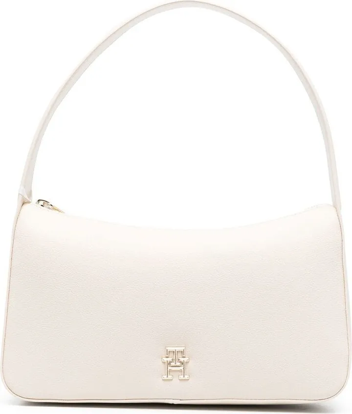 Logo-Plaque Shoulder Bag