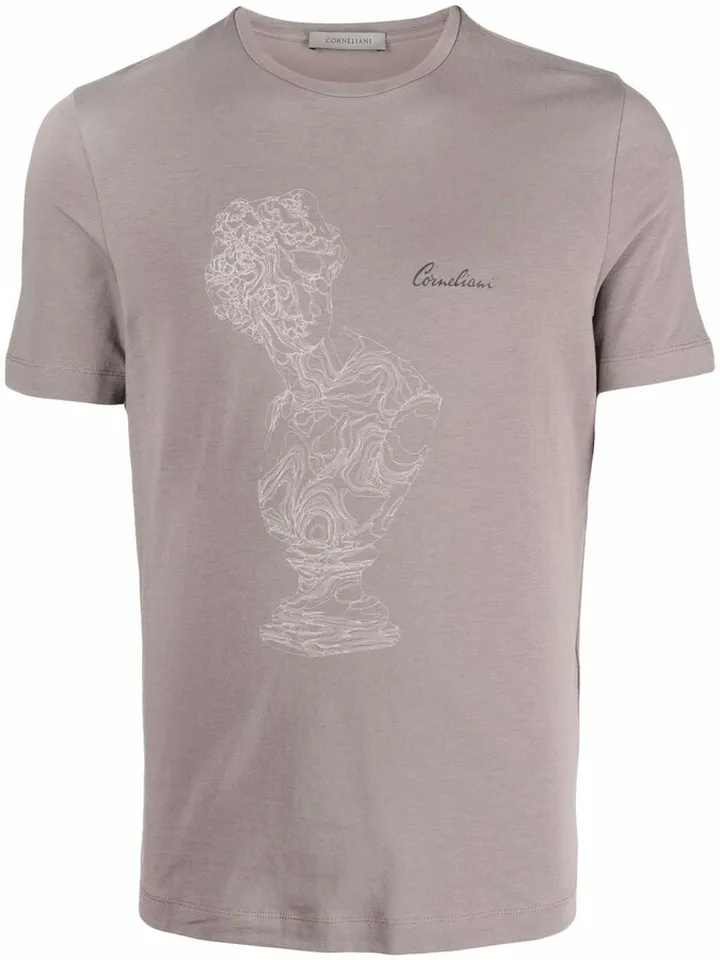 portrait bust T-shirt