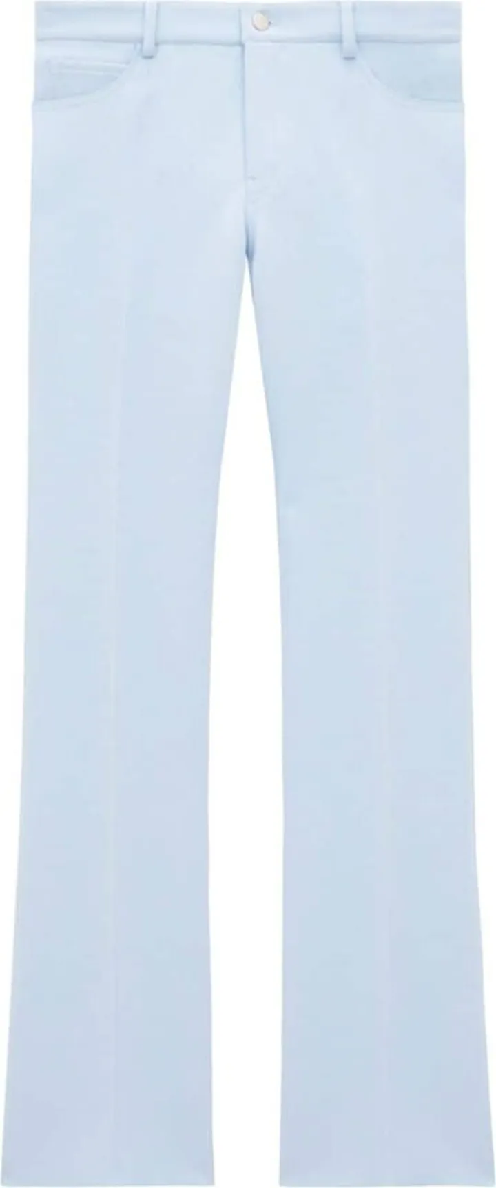 Pressed-Crease Tailored Trousers