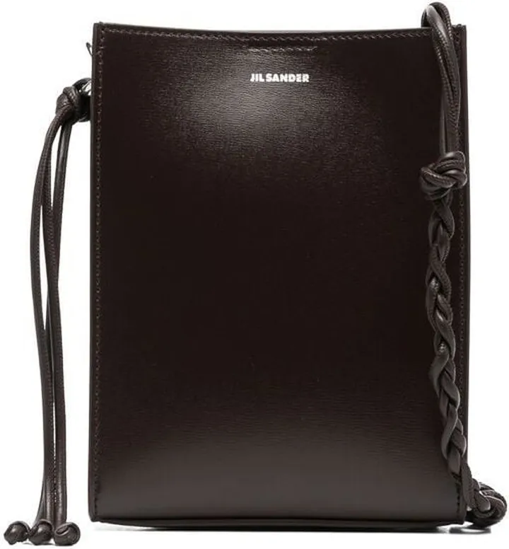 Tangle leather cross-body bag
