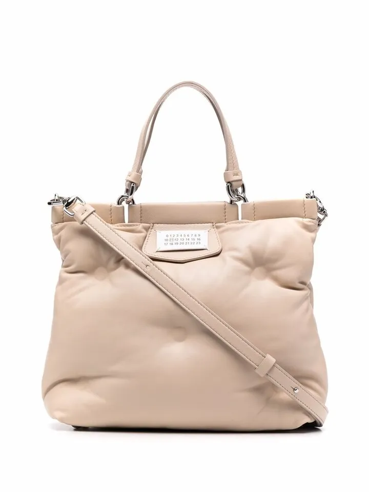 Glam Slam quilted tote bag