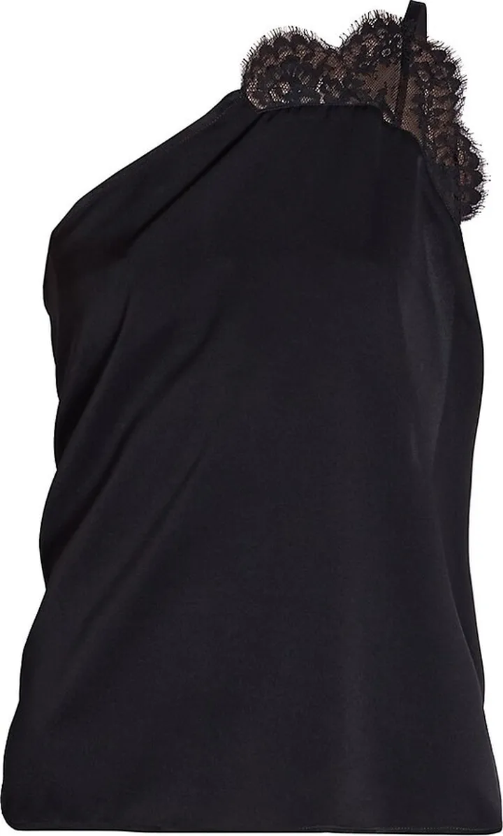 One-Shoulder Lace Camisole