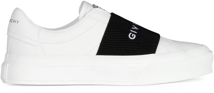 City Court Logo Strap Sneaker