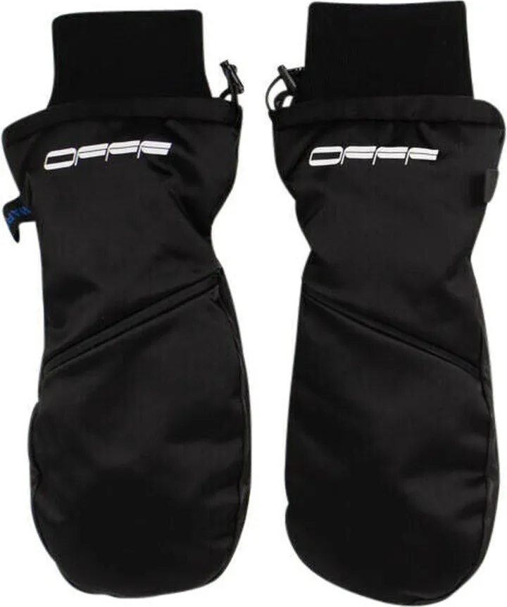 Men's Black Bomber Mitten Gloves