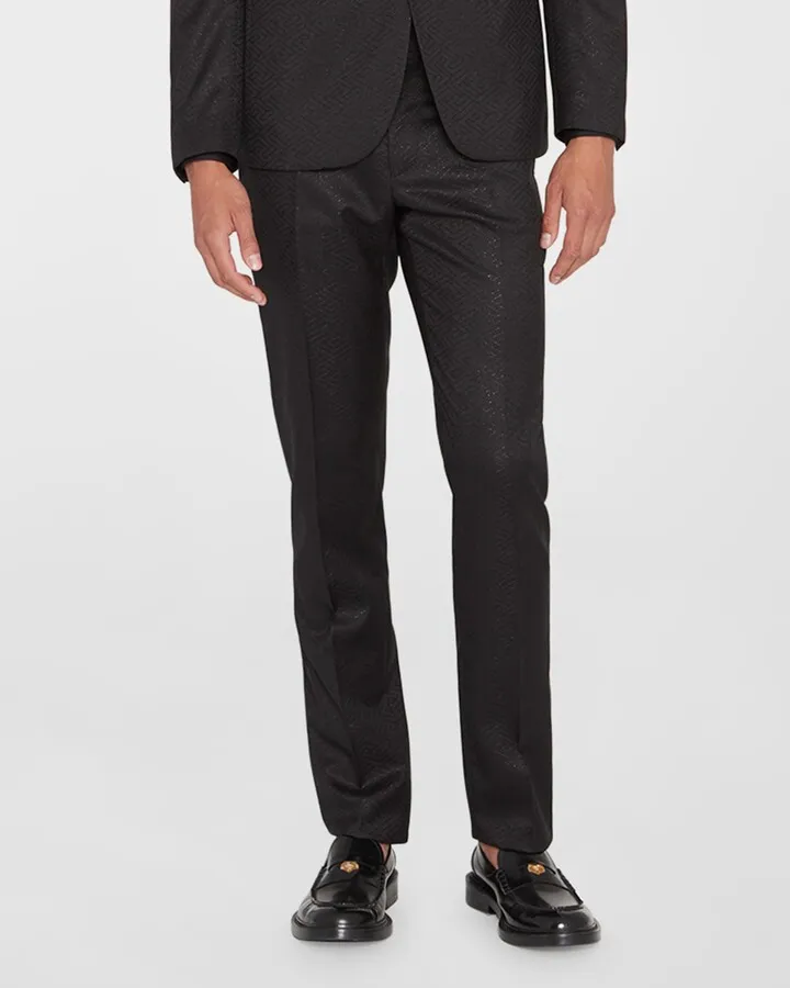 Men's Barocco Studs Tuxedo Pants