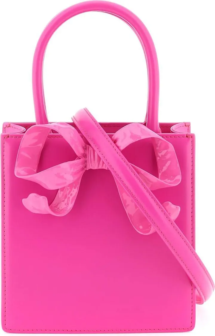 Self Portrait Bow Mini Tote Bag