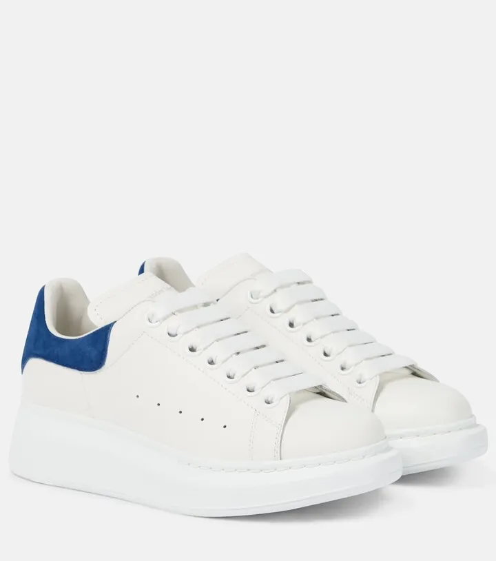 Leather sneakers