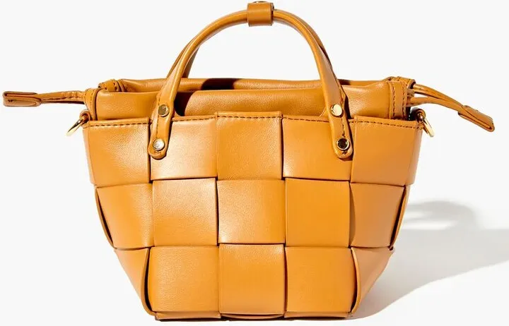 Faux Leather Crossbody Bag Set