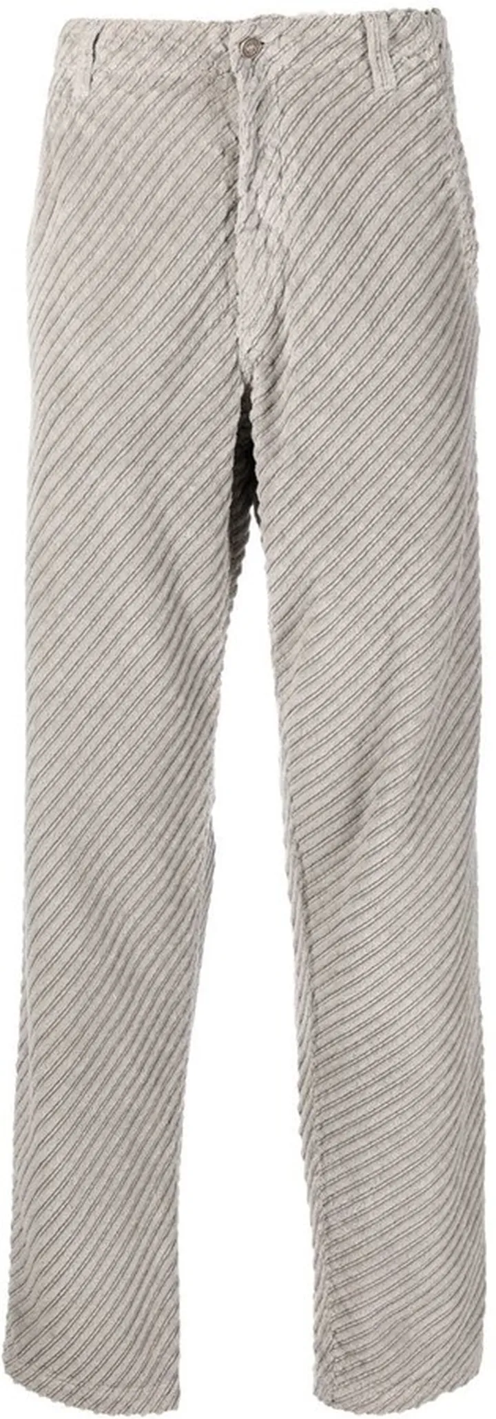 Corduroy Straight-Leg Trousers