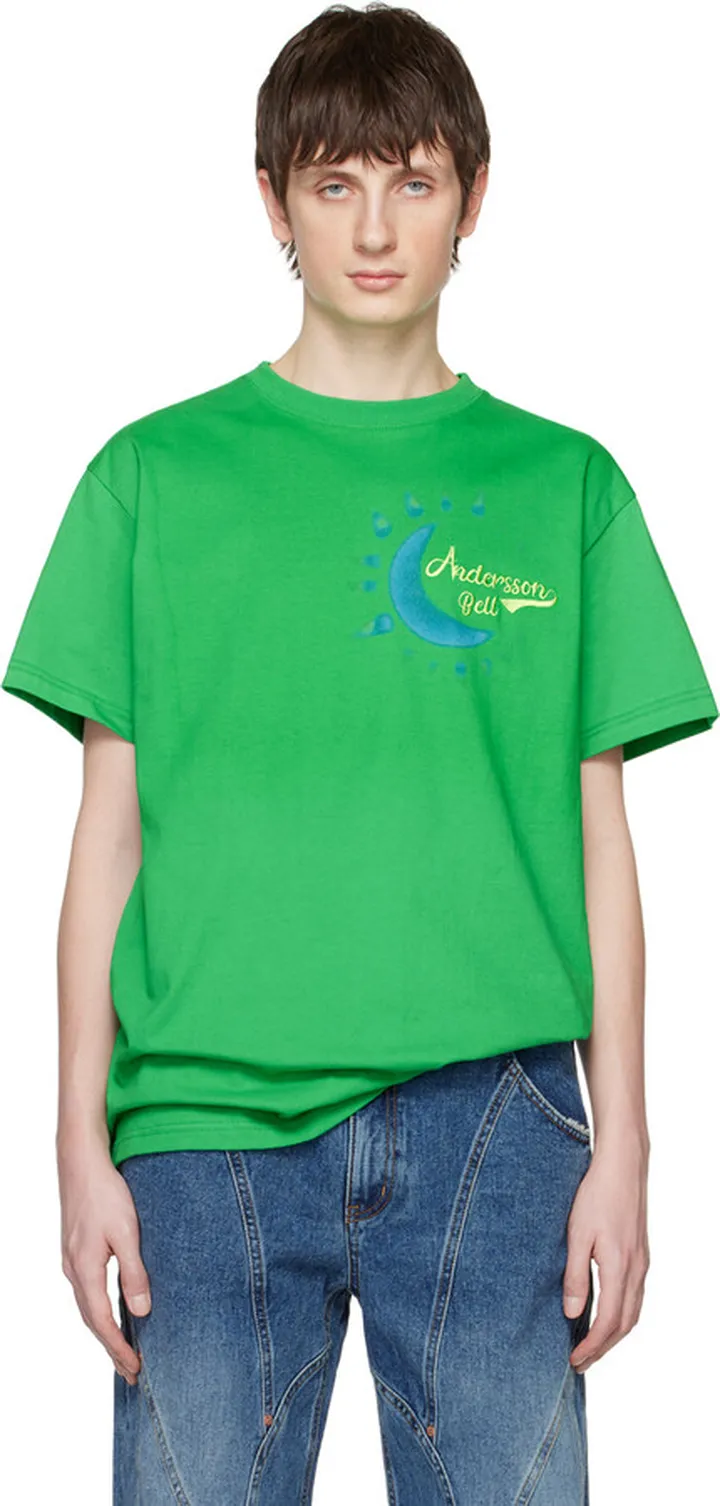 Andersson Bell Green Essential Sunny T-Shirt