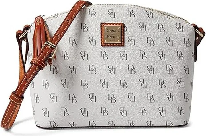 Dooney & Bourke Gretta Robin Crossbody (Bone) Handbags