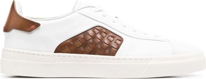 Panelled Low-Top Sneakers