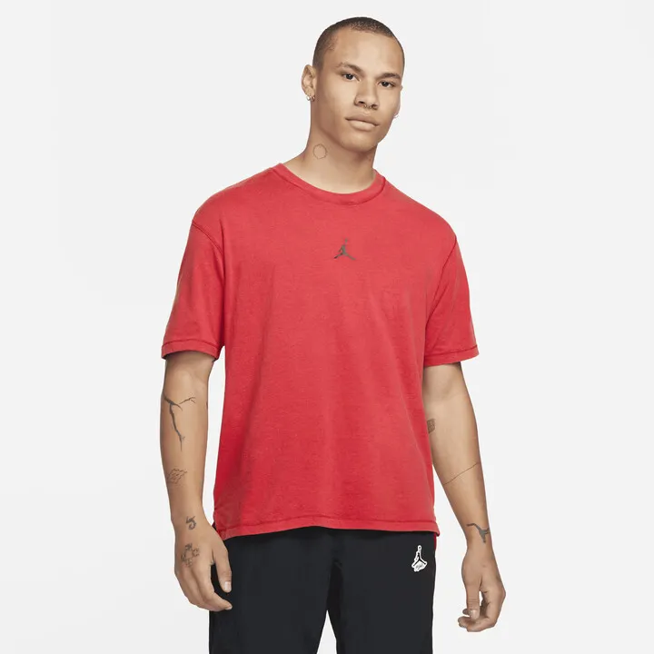 Men's Jordan Dri-FIT Sport T-Shirt in Red
