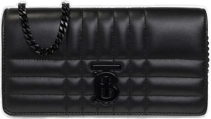 Burberry Lola Logo-Plaque Quilted Shoulder Bag
