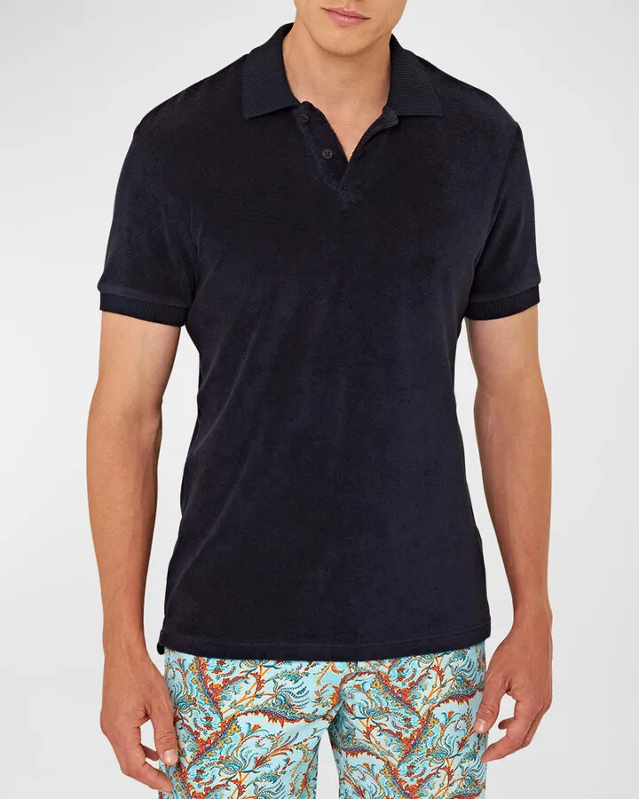 Men's Jarrett Toweling Polo Shirt