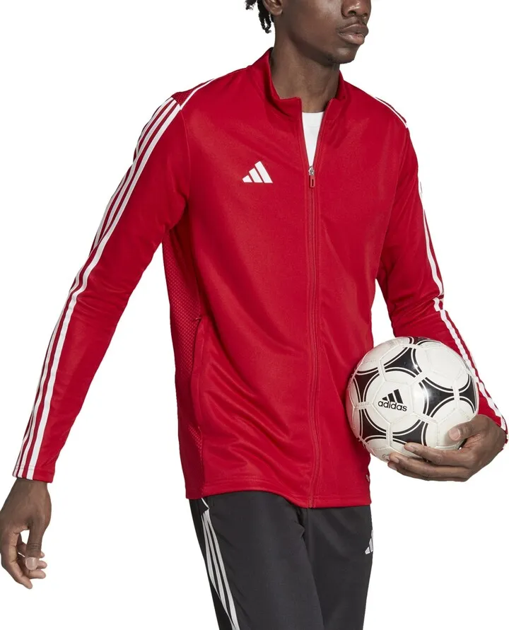 adidas Men's Tiro 23 Slim-Fit Performance 3-Stripes Track Jacket