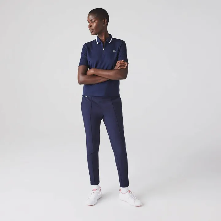 Women's SPORT Zip Collar Golf Polo