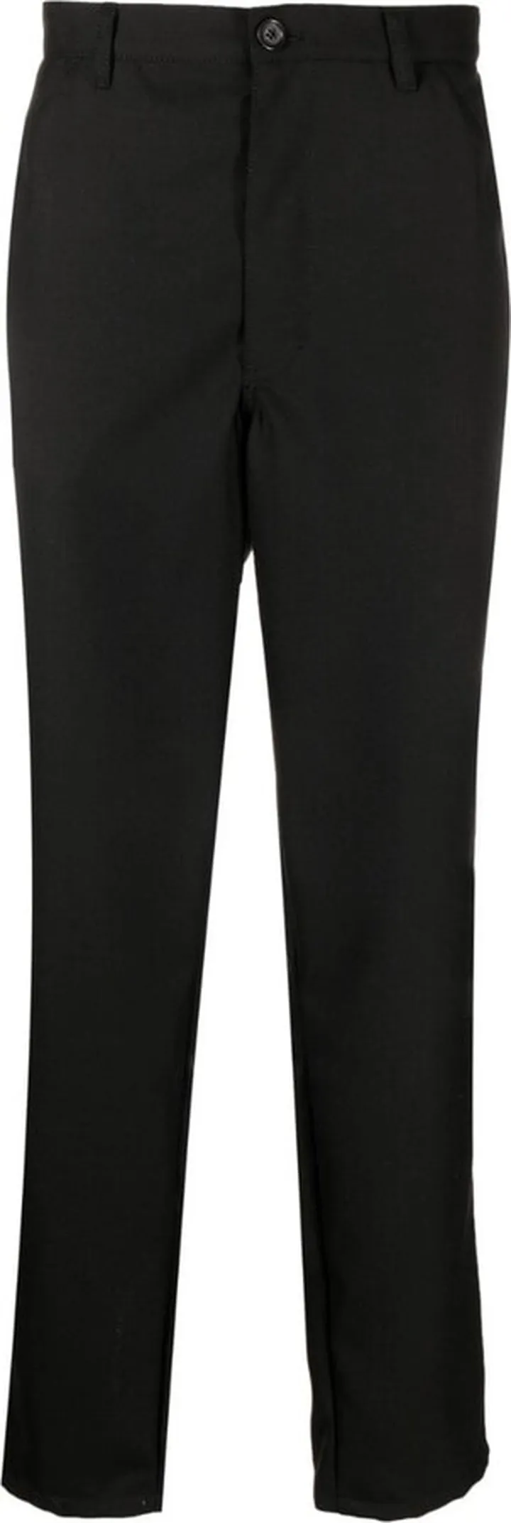 Mid-Rise Straight-Leg Trousers