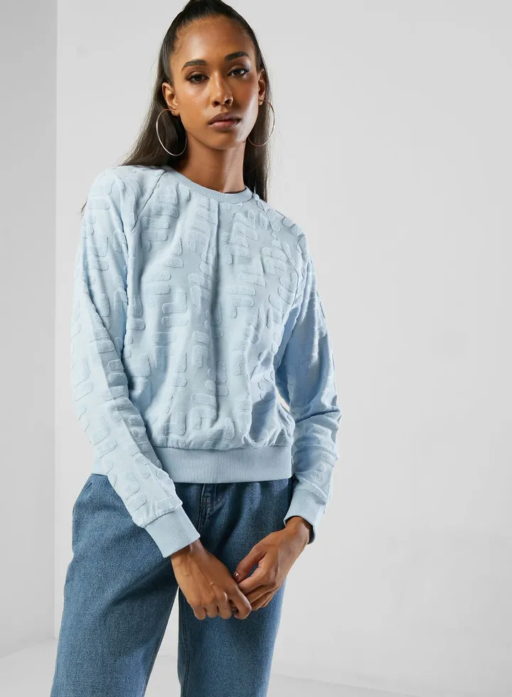 Raglan Towelling Burn T-Shirt