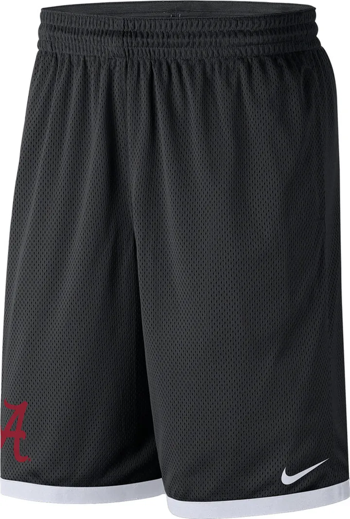 Alabama Nike Men's College Mesh Shorts in Black