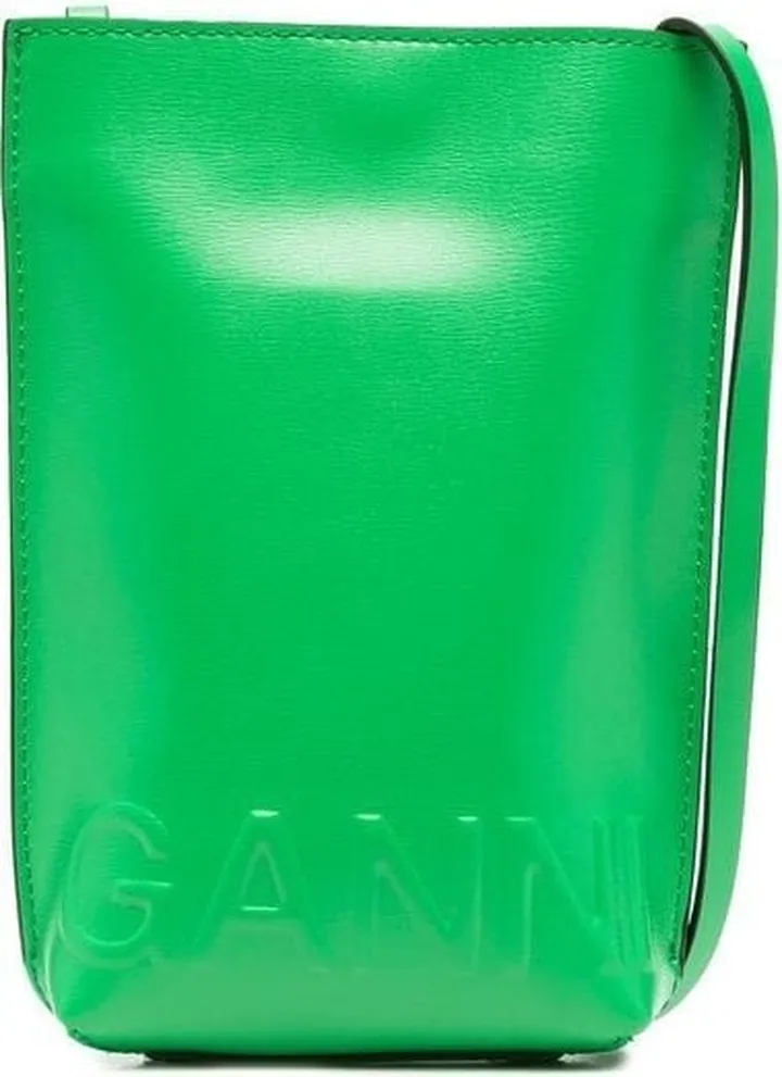 Embossed-Logo Crossbody Bag