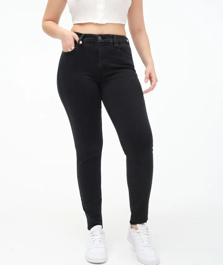 Aeropostale Women's Premium High-Rise Curvy Jegging With Lycraar Freef!Tar