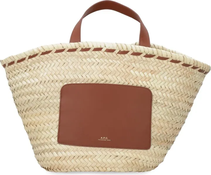 Zoe Raffia Tote Bag
