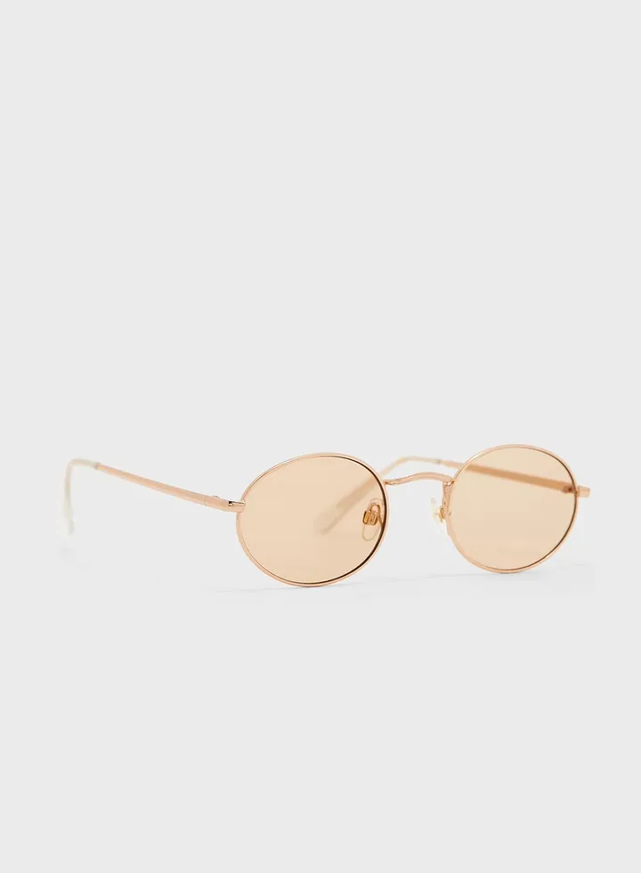 Tasha Metal Round Sunglasses