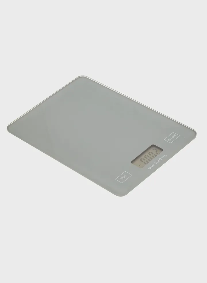 Grey Electronic Kitchen Scale