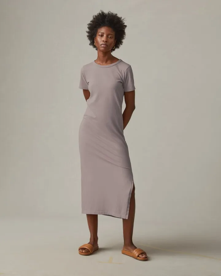 Midi Tee Dress - Sunset