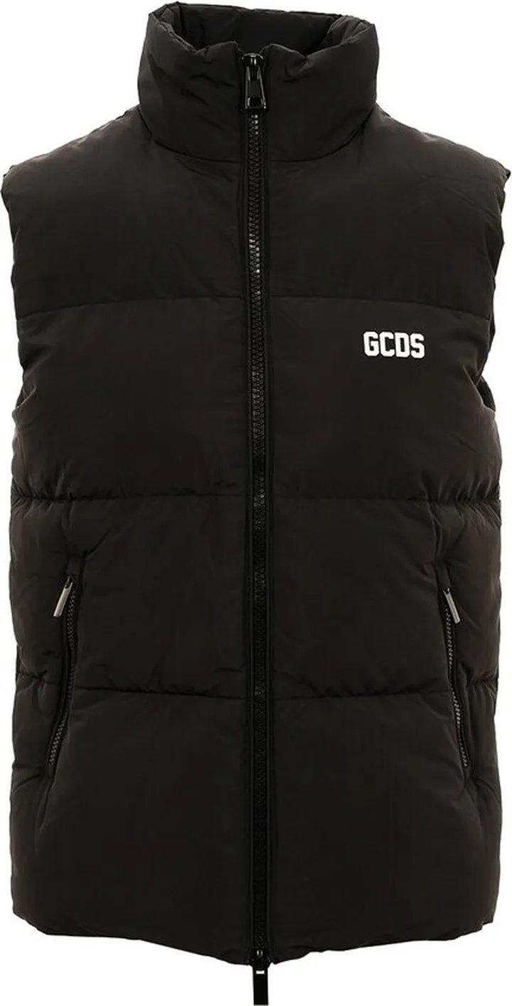 GCDS Padded Zipped Down Gilet