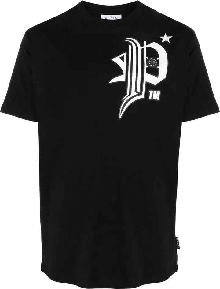 'Gothic Plein' round-neck T-shirt