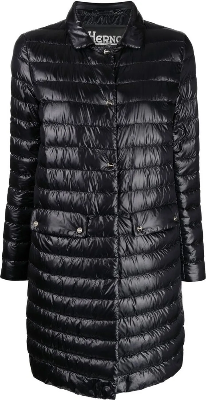 Padded Button-Up Coat