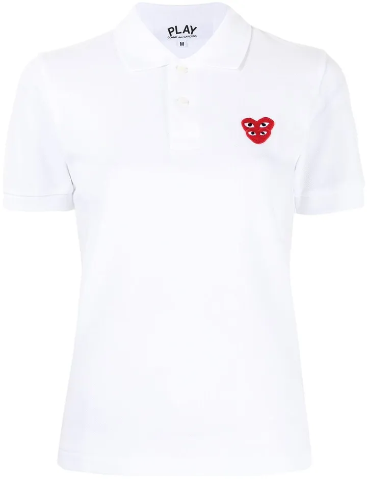 Chest Logo-Patch Polo Shirt