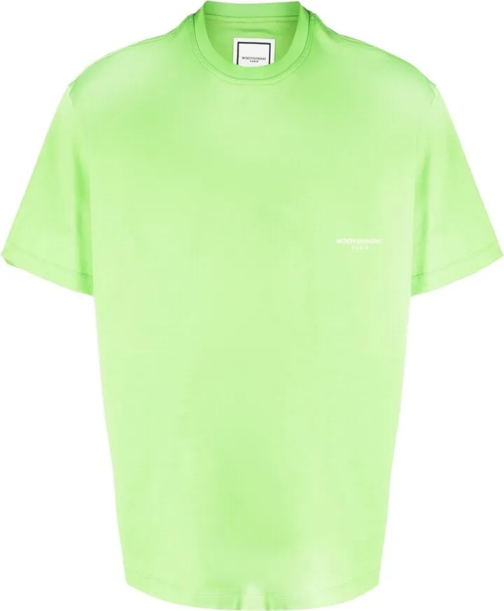 logo-detail plain T-shirt