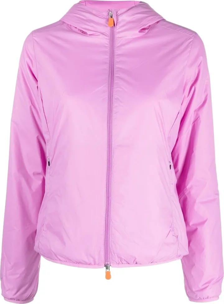 Logo Patch Hooded Jacket