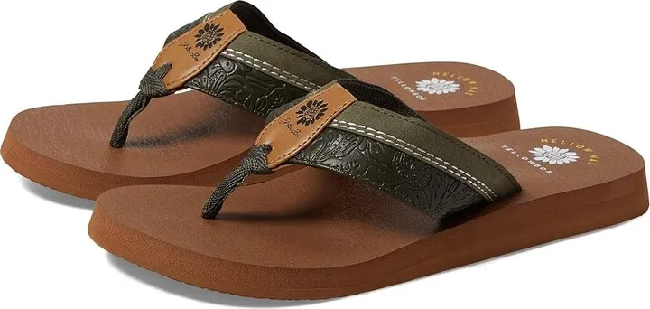 Yellow Box Nolina (Olive) Women's Shoes