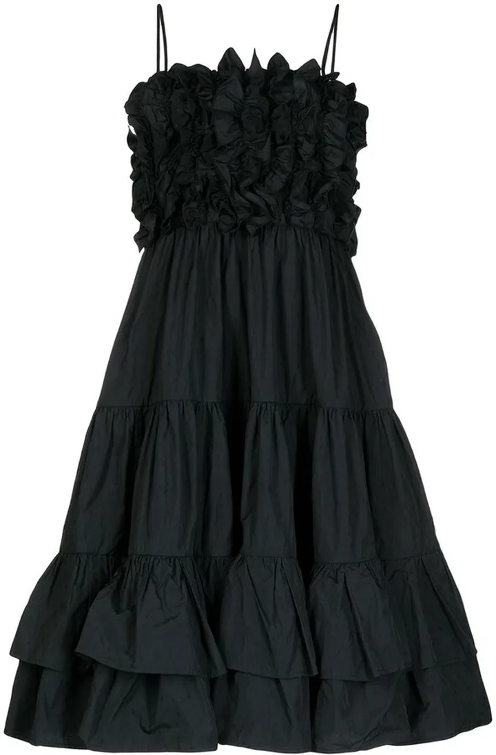 Ruffled-Detail Dress